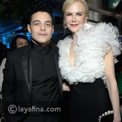 فيديو: رامي مالك يتعرض لموقف محرج في الجولدن جلوب بسبب نيكول كيدمان