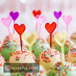 كرات الشوكولاتة الملونة لعيد الفصح