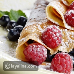 طريقة عمل الكريب الفرنسي بحشوة النوتيلا اللذيذة