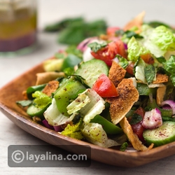 طريقة تحضير الفتوش الإيطالي الشهي