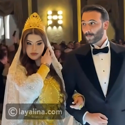 بريق يُثقل الخطى: مجوهرات العروس تحول زفافها الأسطوري إلى عبء