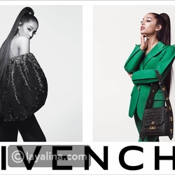 بالفيديو شاهدي حملة أريانا غراندي الجديدة مع جيفنشي