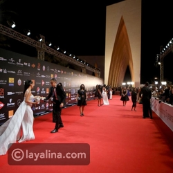 تألق النجوم بين ردهات مهرجان الجونة