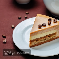 طريقة عمل شوكليت موس كيك بالقهوة فيديو