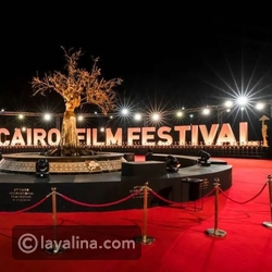 تألق وأناقة على السجادة الحمراء في مهرجان القاهرة السينمائي