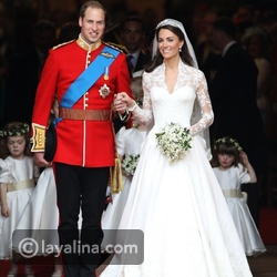 تعرفوا على سعر إطلالة زفاف الأميرة كيت ميدلتون