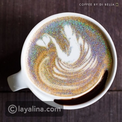 بالفيديو DI bella كافيه تقدم لزبائنها قهوة ألماسية براقة...اكتشفوها