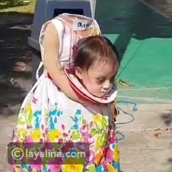 الفيديو الأكثر رعبًا في الهالوين.. فتاة مقطوعة الرأس تمشي بالشارع