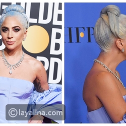 فيديو وصور: ليدي غاغا فستان خرافي وتصرف لا يصدق خلال حفل الغولدن غلوب