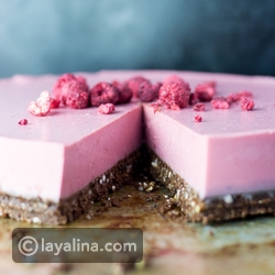 فيديو تشيزكيك المكسرات والجبنة الكريمية النباتية