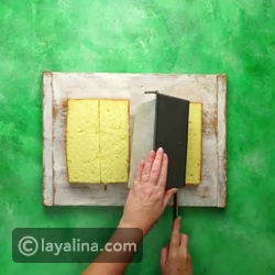 فيديو طريقة تحضير حلوى اللامينغتون بالآيس كريم