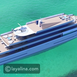 فيديو: السير على الماء.. رحلة خرافية على متن واحد من أغلى اليخوت