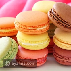 فيديو طريقة صنع حلوى الماكرون تشيز كيك