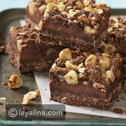 فيديو طريقة تحضير شرائح النوتيلا بمقرمشات البندق