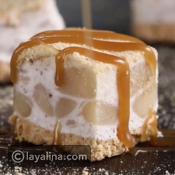 فيديو مكعبات مربى التفاح بالقرفة والكراميل