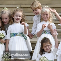 فيديو: حتى فى العائلة المالكة.. "شقاوة" الأطفال قبل زفاف الأميرة يوجين