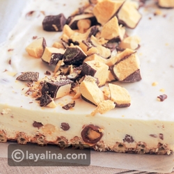 فيديو طريقة تحضير شرائح التوفي والشوكولاتة "Violet Crumble"