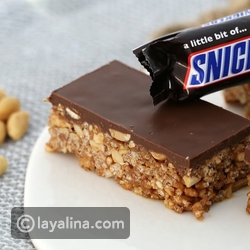 فيديو طريقة تحضير شرائح السنيكرز